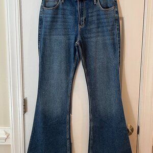 Abercrombie & Fitch Jeans Vintage Flare High Rise Stretch Denim Women 30 10R NWT